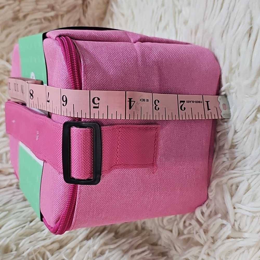Pink Insulated Lunch Tote Set - Picture 7 of 7